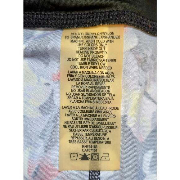 Calvin Klein Performance Women’s Athletic Leggings Floral Gym Workout Size S EUC - Picture 6 of 6